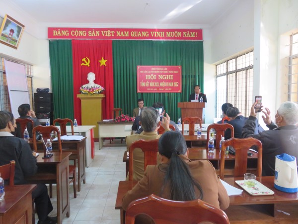 Hội liên lạc với người Việt Nam ở nước ngoài tỉnh Đắk Lắk tổng kết hoạt động năm 2021