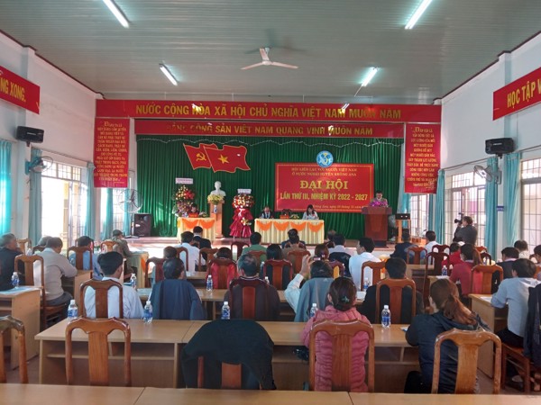 Huyện hội Krông Ana: Đại hội lần thứ III, nhiệm kỳ 2022-2027
